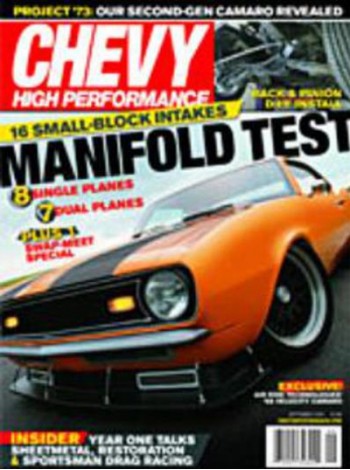 Chevy High Performance Magazine Subscription