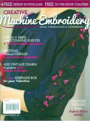 Creative Machine Embroidery Magazine Subscription