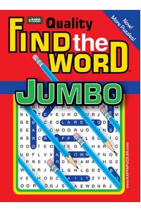 Quality Find The Word Jumbo Magazine