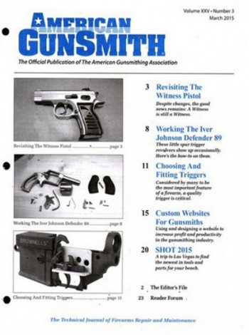 American Gunsmith Magazine Subscription