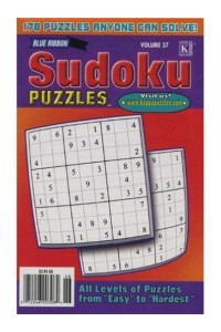 Blue Ribbon Sudoku Puzzles Magazine