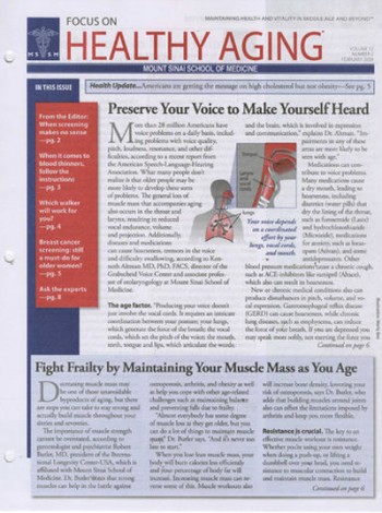 Focus On Healthy Aging Magazine Subscription