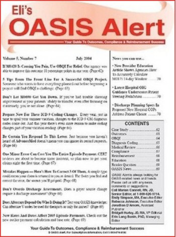 Oasis Alert Magazine Subscription