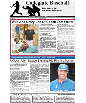 Collegiate Baseball Newspaper Magazine Subscription