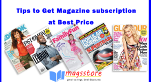 Magazine subscription at best price