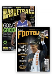 Beckett Basketball & Beckett Football Combo Magazine