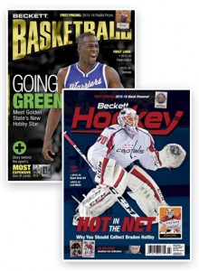 Beckett Basketball & Beckett Hockey Combo Magazine
