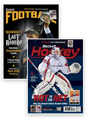Beckett Football & Beckett Hockey Combo Magazine Subscription