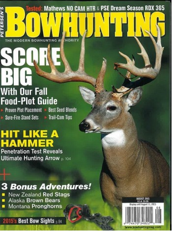Petersen's Bowhunting Magazine Subscription