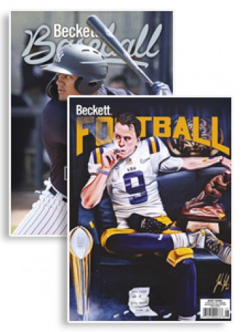 Beckett Baseball & Beckett Football Combo Magazine Subscription
