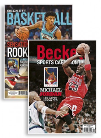 Beckett Basketball & Beckett Sports Card Monthly Combo Magazine Subscription