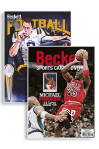 Beckett Football & Beckett Sports Card Monthly Combo Magazine