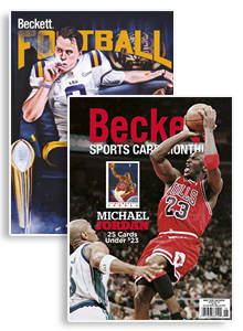 Beckett Football & Beckett Sports Card Monthly Combo Magazine