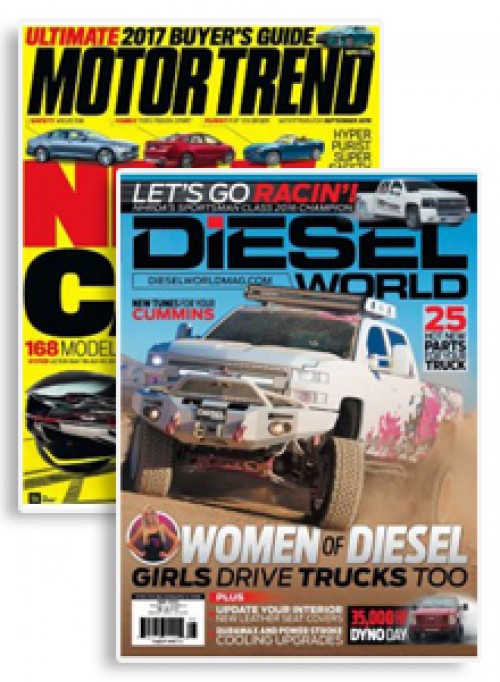 Motor Trend Combo Magazine Subscription