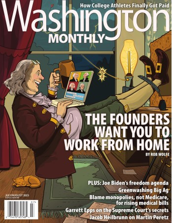 Washington Monthly Magazine Subscription