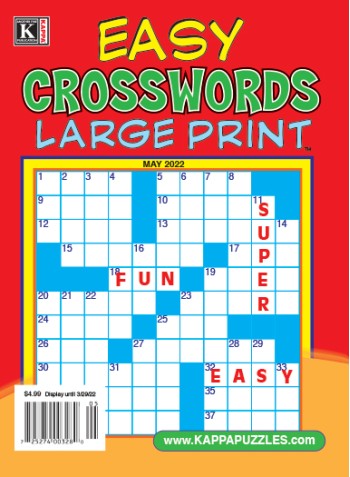 Easy Crosswords Large Print Magazine Subscription