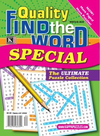 Quality Find The Word Special Magazine Subscription