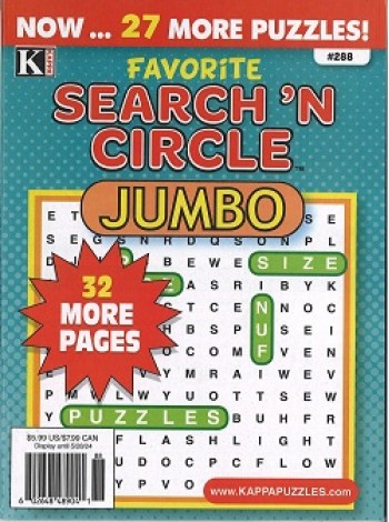 Search N Circle Jumbo Magazine Subscription