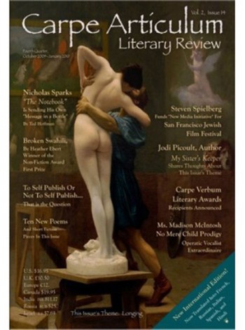 Carpe Articulum Literary Review Magazine Subscription