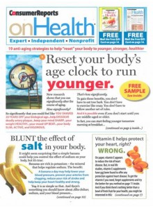 Consumer Reports On Health Magazine