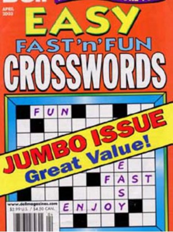 Dell's Easy Fast 'N' Fun Crosswords Magazine Subscription