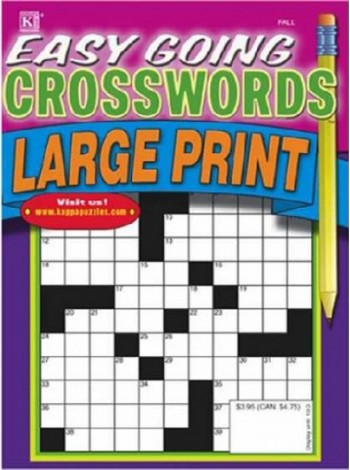 Easy Going Crosswords - Large Print Magazine Subscription