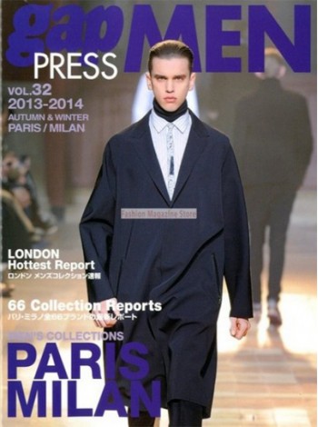 Gap Press Men Paris/Milan Magazine Subscription