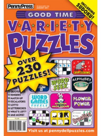 Good Time Variety Puzzles Magazine Subscription