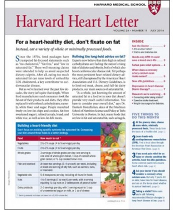 Harvard Heart Letter Magazine Subscription