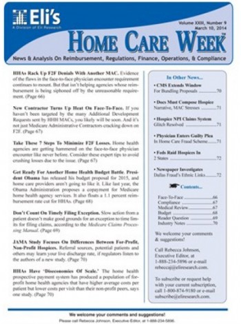 Home Care Week Magazine Subscription