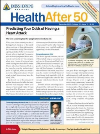 Johns Hopkins Health After 50 Magazine Subscription
