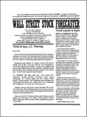 On Wall Street Magazine Subscription
