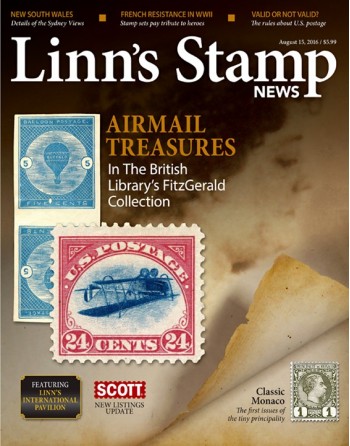 Linn's Stamp News Monthly Magazine Subscription
