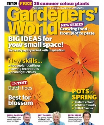 BBC Gardeners World UK Magazine Subscription