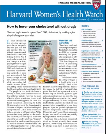 Harvard Womens Health Watch Magazine Subscription