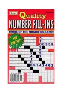 Quality Number Fill-Ins Magazine