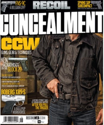 RECOIL Presents: Concealment Magazine Subscription