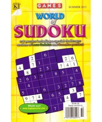 World Of Sudoku Magazine Subscription