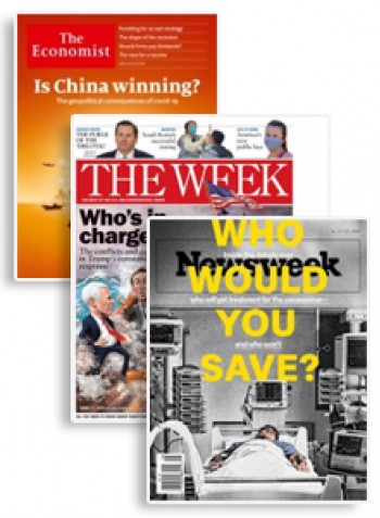 The Economist, The Week & Newsweek Bundle Magazine Subscription
