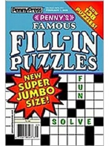 Penny's Famous Fill-In Puzzles Magazine Subscription