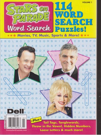 Stars On Parade Word Search Magazine Subscription
