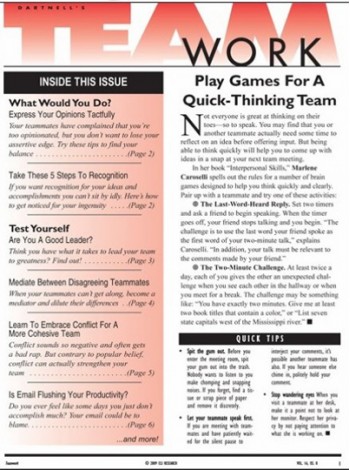 Teamwork Magazine Subscription