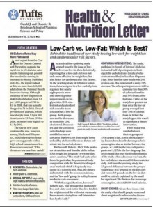 Tufts University Health & Nutrition Letter Magazine