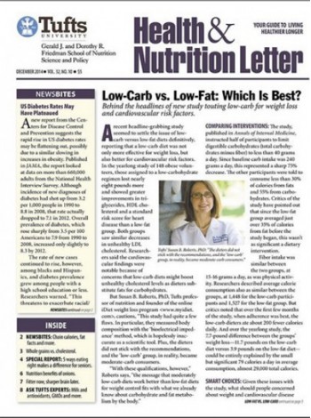 Tufts University Health & Nutrition Letter Magazine Subscription