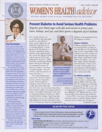 Womens Health Advisor Magazine Subscription