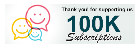 Thak you! for supporting us | 100K Subbscribers